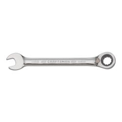 CRAFTSMAN 11 mm X 11 mm Metric Ratcheting Combination Wrench 11 in. L 1 pc