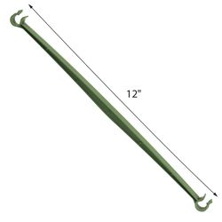 Gardener's Blue Ribbon Green Steel Garden Stakes