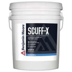 Benjamin Moore Scuff-X Eggshell Base 1 Interior Latex Wall Paint Interior 5 gal