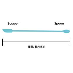 R&M International Blue Silicone Jar Scraper