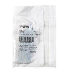 Irwin 19/64 in. X 4-3/8 in. L High Speed Steel Drill Bit Straight Shank 1 pc