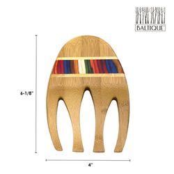 Totally Bamboo Baltique Marrakesh Multicolored Bamboo Salad Hands