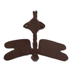 Zingz & Thingz 5.71 in. L Antique Cast Iron Door Knocker