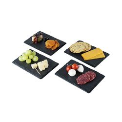TWINE Country Home Natural Slate Slate Tapas Plates