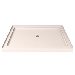 DreamLine SlimLine 2-3/4 in. H X 32 in. W X 48 in. L Biscuit Shower Base
