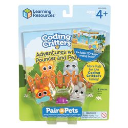 Learning Resources Coding Critters Pair-a-Pets Adventures with Pouncer & Pearl Multicolored 5 pc