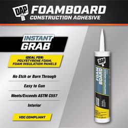 DAP Foamboard Construction Adhesive 10.3 oz
