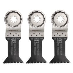 Fein StarlockPlus 1-3/4 in. X 1-3/4 in. L Bi-Metal E-Cut Universal Saw Blade 3 pk