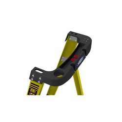 Werner 4 ft. H Fiberglass Podium Platform Ladder Type IAA 375 lb. cap.