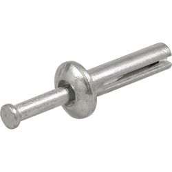 Hillman 1/4 in. D X 1 in. L Zinc Round Head Hammer Drive Anchor 16 pk