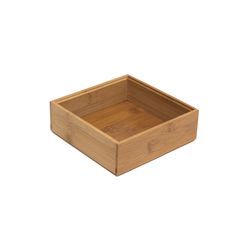 Lipper International 2 in. H X 6 in. W X 6 in. D Bamboo Drawer Organizer