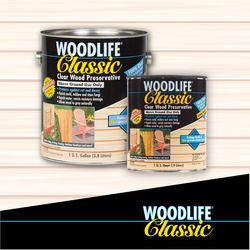 Wolman Woodlife Clear Fully-Transparent Water-Based Wood Preservative 1 qt