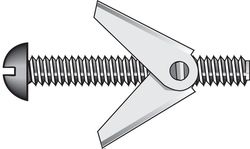HILLMAN Fas-N- Tite 1/4 in. D X 4 in. L Round Steel Toggle Bolt 1 pk
