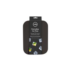 W&P Charcoal Silicone/Stainless Steel Ice Cube Tray