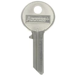HILLMAN Traditional Key House/Office Key Blank 61 Single For Yale Locks Silver