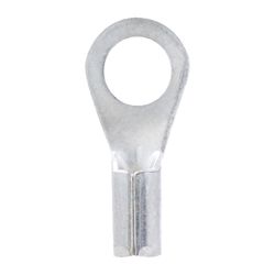Jandorf 16-14 Ga. Uninsulated Wire Ring Terminal Silver 5 pk
