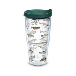 Tervis 24 oz Fishes Multicolored BPA Free Double Wall Tumbler