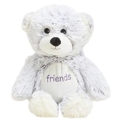 Warmies Friends Bear Stuffed Animal White