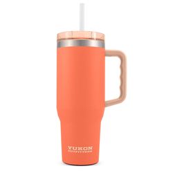 Yukon Outfitters 40 fl. oz. Apricot Crush BPA Free Double Wall Tumbler