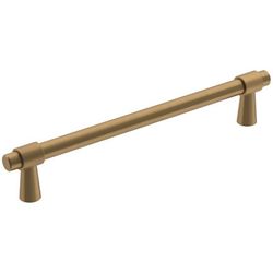 Amerock Destine Contemporary Bar Cabinet Pull 6-5/16 in. Champagne Bronze Gold 1 pk