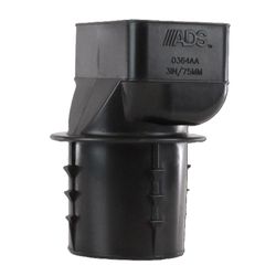 Advanced Drainage Systems 3-1/4 in. Barb X 2 in. D Barb Polyethylene 3 in. Downspout Adapter 1 pk