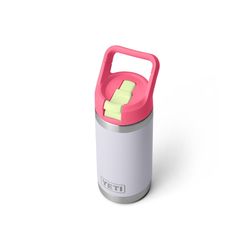 YETI Rambler Jr. 12 oz Mist Colorblock BPA Free Insulated Kids Water Bottle w/Straw