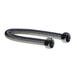 RectorSeal Falcon Stainless 1/2 in. FIP X 1/2 in. D FIP 12 in. Stainless Steel Water Heater Supply C