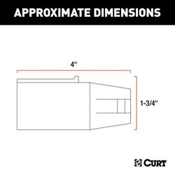 CURT 7 Blade to 6 Round Adapter