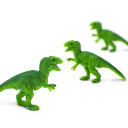 Safari Ltd. Good Luck Minis Tyrannosaurus Rex Figure Toys Green 192 pc