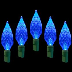 Holiday Bright Lights LED Mini Blue 50 ct Christmas Lights