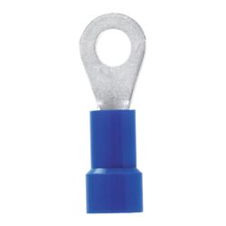Jandorf 16-14 Ga. Insulated Wire Ring Terminal Blue 5 pk