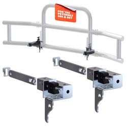 Mockins Deer Guard Brackets Only for Peterbilt 386/587: 2006-2012 Deer Guard Brackets 1 pk