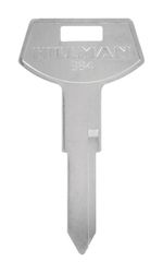 HILLMAN Traditional Key Automotive Key Blank Double For GM Silver