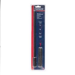 Norske 12 in. Hardened Steel Bit Extension 3/8 in. Hex Shank 1 pc