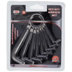 JMK Illinois Industrial Tool SAE Hex Key Wrench Set 8 pc