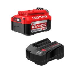 CRAFTSMAN V20 Advanced CMCB2106-CK 6 Ah Lithium-Ion Battery and Charger 2 pc