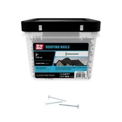 Grip-Rite 2 in. Roofing Electro-Galvanized Steel Nail Flat Head 30 lb