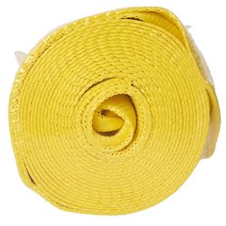 Keeper 4 in. W X 30 ft. L Yellow Vehicle Recovery Strap 20000 lb 1 pk