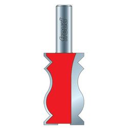 Freud 1-1/4 in. D X 1-1/4 in. X 3-3/4 in. L Carbide Crown Molding Router Bit