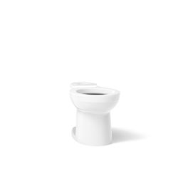 Kohler Kingston 1.28 gal White Round Toilet Bowl