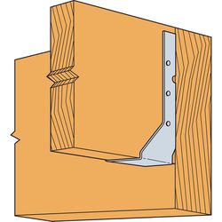 Simpson Strong-Tie LUC 7.8 in. H X 1.6 in. W 18 speed Galvanized Steel Joist Hanger