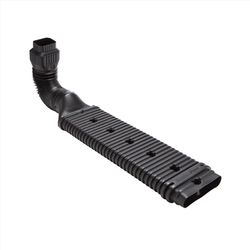 Amerimax StealthFlow 4.75 in. H X 7.25 in. W X 43 in. L Black Vinyl K Downspout Extension