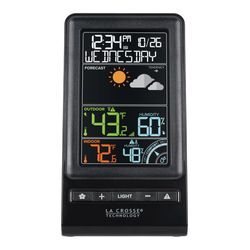La Crosse Technology Weather Forecaster with Temperature and Humidity