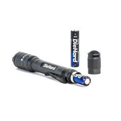 Dorcy DieHard Black Fluorescent Twist Flashlight AAA Battery