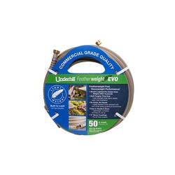 Underhill Featherweight EVO 1/2 in. D X 50 ft. L Heavy Duty Premium Grade Lightweight Garden Hose