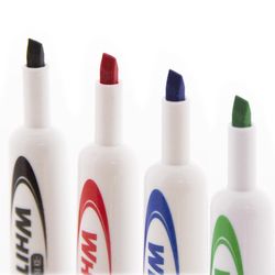 Bazic Products Low Odor Assorted Color Dry Erase Markers 12 pk