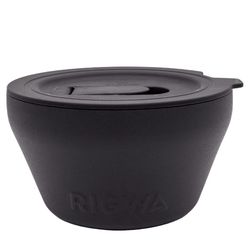 Rigwa Life Pint 28 oz Black Food Storage 1 pk