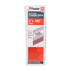 Paslode 3 in. Framing Bright Steel Nail Round Head