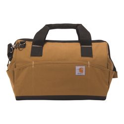 Carhartt 8.5 in. W X 12.5 in. H Polyester Tool Bag 17 pocket Brown 1 pc