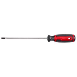 Milwaukee Made in USA Cushion Grip 3/16 in. X 6 in. L Cabinet Made in USA Screwdriver 1 pk